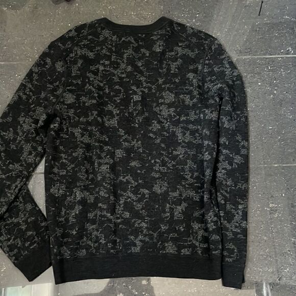 Size 5 Gray + Silver Ted Baker Crew Neck Sweater - Picture 2 of 8